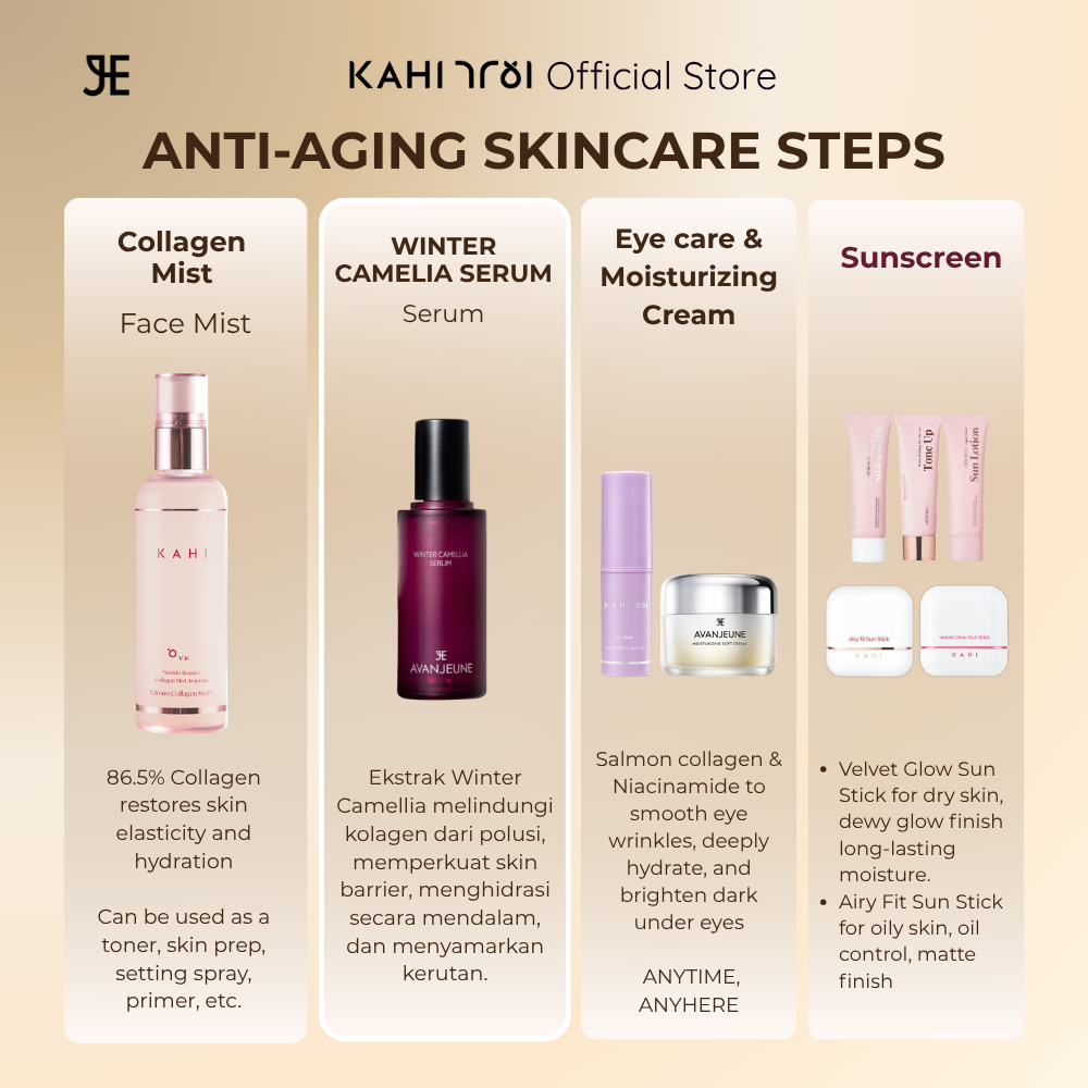 [Official] AVANJEUNE x KAHI Duo Moist & Bright Eyes - AVANJEUNE Moisturizing Soft Cream 50ml + KAHI Eye Balm - Korean Skincare Bundle