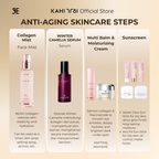 [Official] AVANJEUNE x KAHI Duo Collagen & Moisturizer - AVANJEUNE Moisturizing Soft Cream 50ml + KAHI Collagen Mist - Korean Skincare Bundle