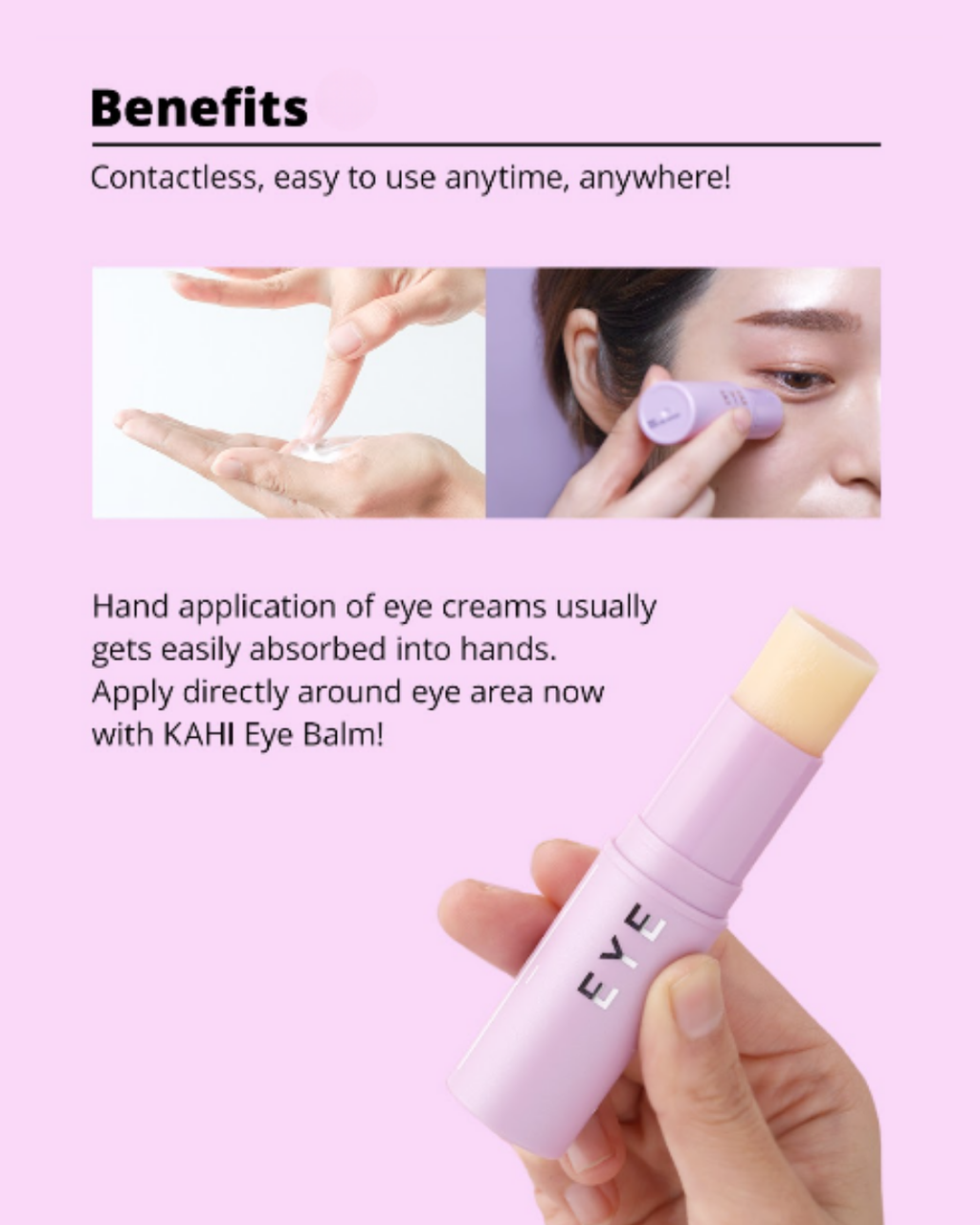 [Official] KAHI Eye Spa Combo — Eye Balm + Wrinkle Bounce Waterfull Perfecting Mask