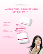 [Official] KAHI Velvet Glow Sunstick SPF50+ PA++++ — Lightweight & Hydrating Sun Protection — 13,5g