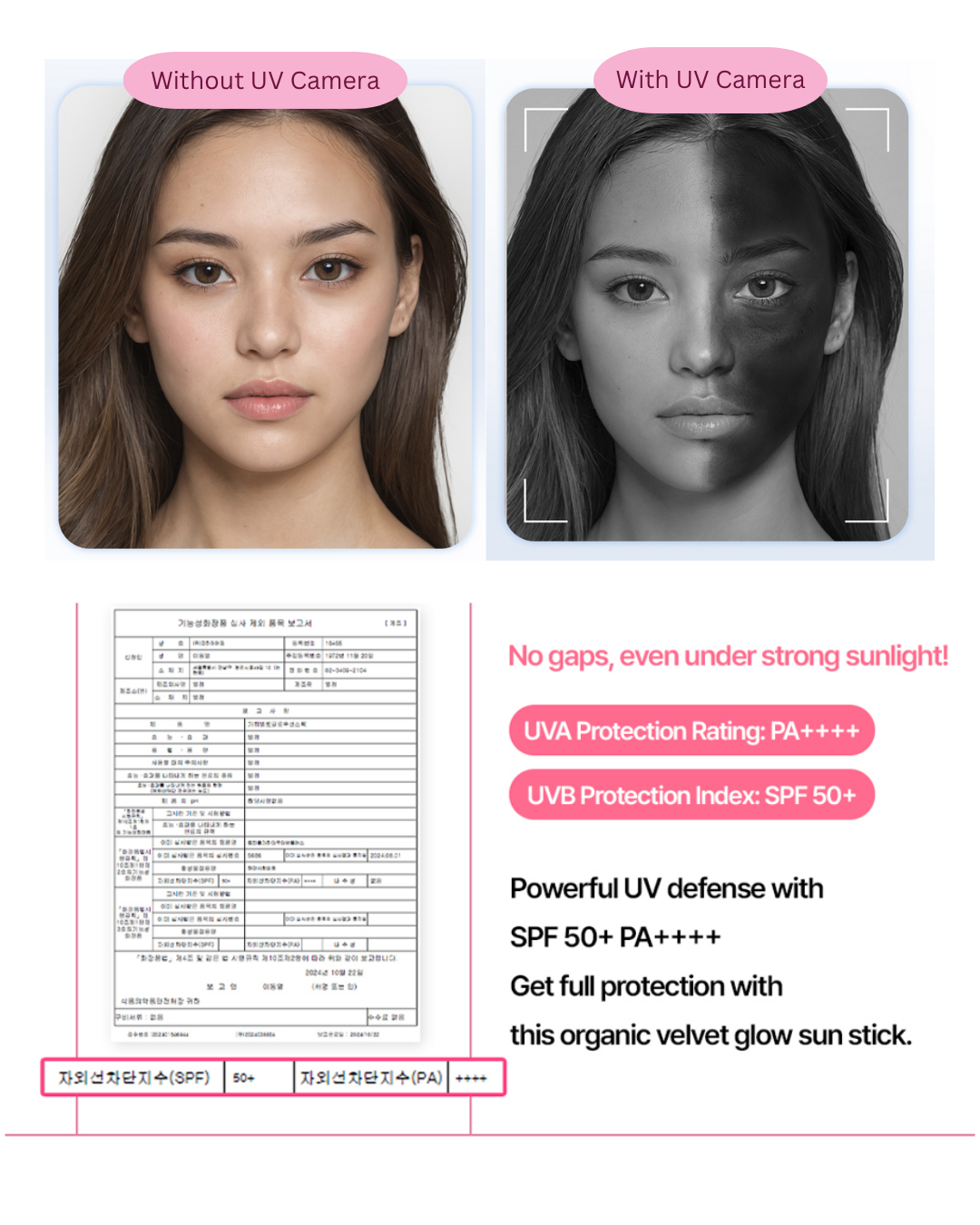 [Official] KAHI Velvet Glow Sunstick SPF50+ PA++++ — Lightweight & Hydrating Sun Protection — 13,5g