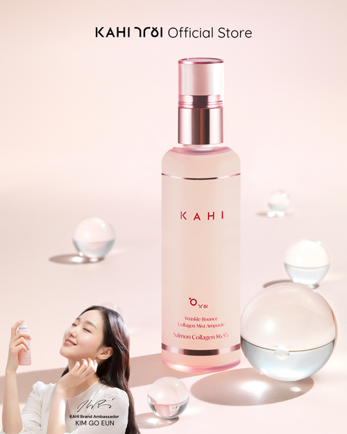 KAHI Wrinkle Bounce Collagen Mist Ampoule — Hydrating Anti-Aging & Glow Booster — 120ml