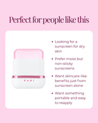 [Official] KAHI Velvet Glow Sunstick SPF50+ PA++++ — Lightweight & Hydrating Sun Protection — 13,5g