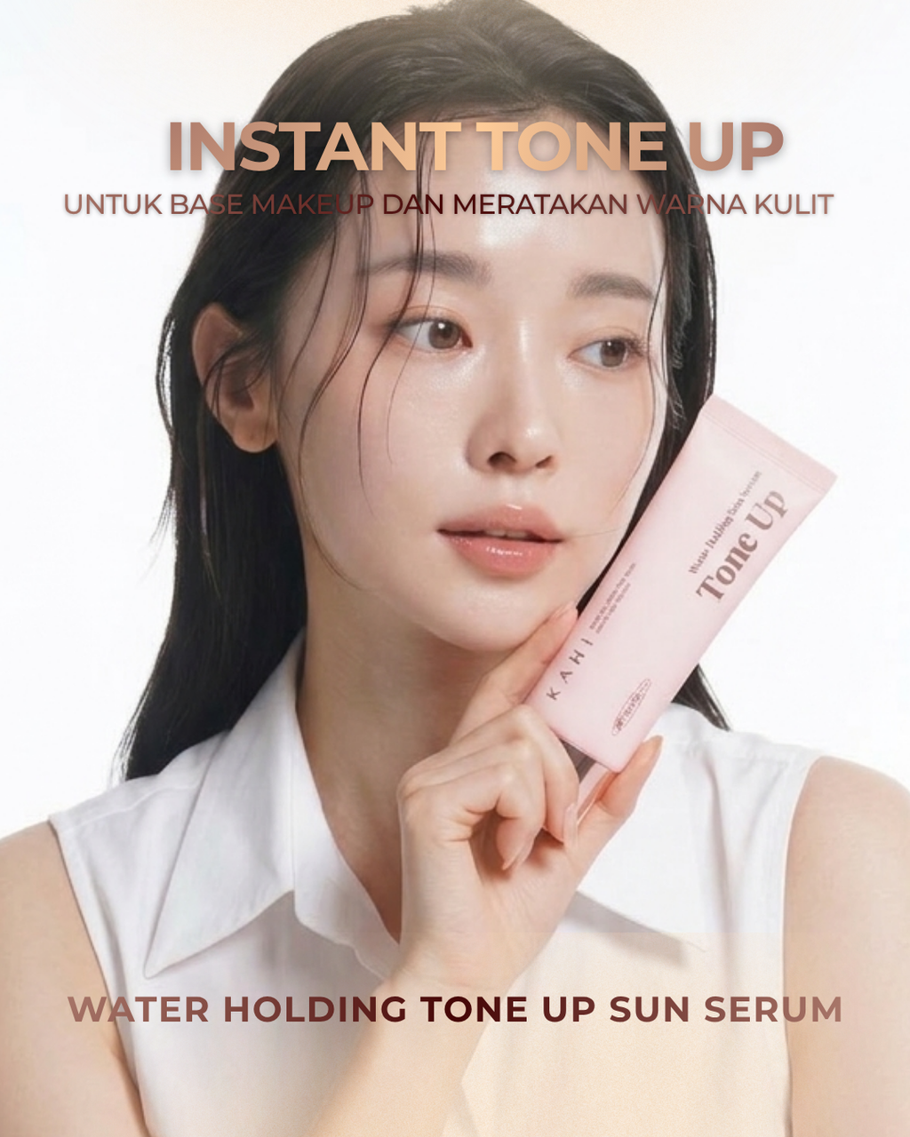 [Official] KAHI Water Holding Tone Up Sun Serum SPF 50+ PA++++ 50ml