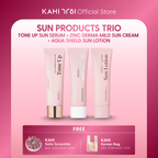 [Official] KAHI Sun Cream Trio - Tone Up + Mild Sun + Aqua Shield Cream