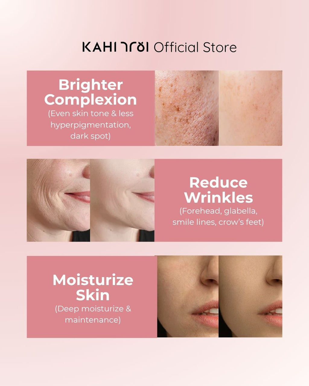[Official] KAHI Wrinkle Bounce Glow Combo — Multi Balm + Blemish Ampoule