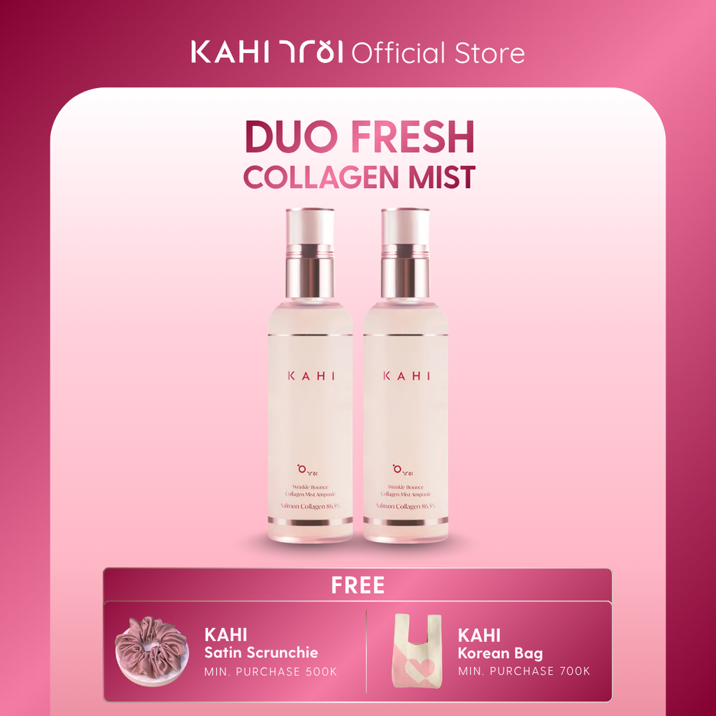 [Official] KAHI Duo Fresh — Wrinkle Bounce Collagen Mist Ampoule 1+1