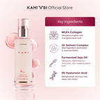 [Official] AVANJEUNE x KAHI Duo Camellia & Collagen- AVANJEUNE Moisturizing Soft Cream 50ml + KAHI Collagen Mist - Korean Skincare Bundle