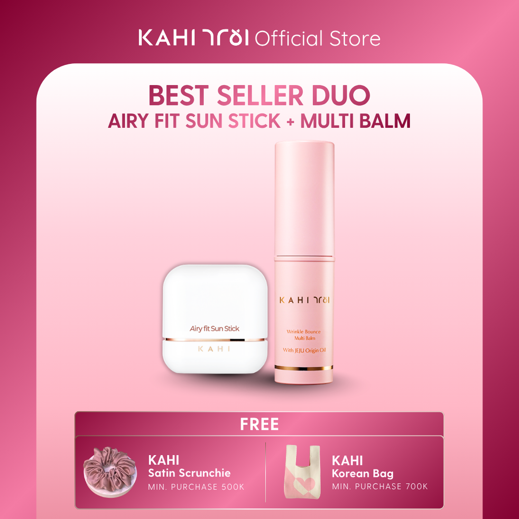 [Official]  KAHI Best Seller Duo — KAHI Multi Balm + KAHI Airy Fit Sunstick SPF50+ PA++++