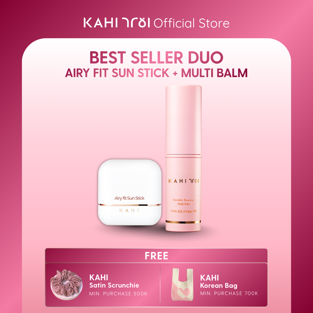 [Official]  KAHI Best Seller Duo — KAHI Multi Balm + KAHI Airy Fit Sunstick SPF50+ PA++++
