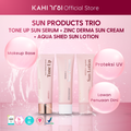[Official] KAHI Sun Cream Trio - Tone Up + Mild Sun + Aqua Shield Cream