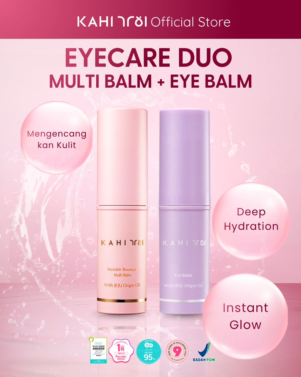 [Official] KAHI Eye Care Duo Kahi Multi Balm & Kahi Eye balm