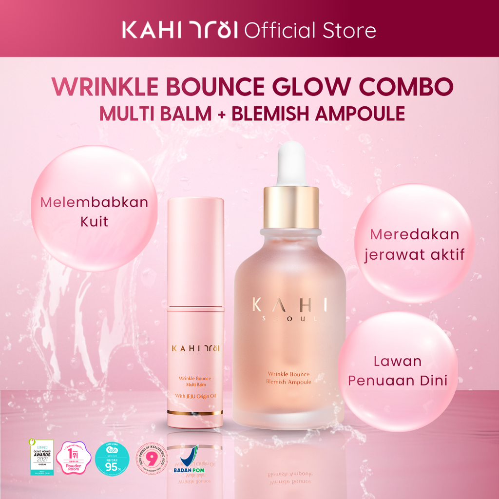 [Official] KAHI Wrinkle Bounce Glow Combo — Multi Balm + Blemish Ampoule