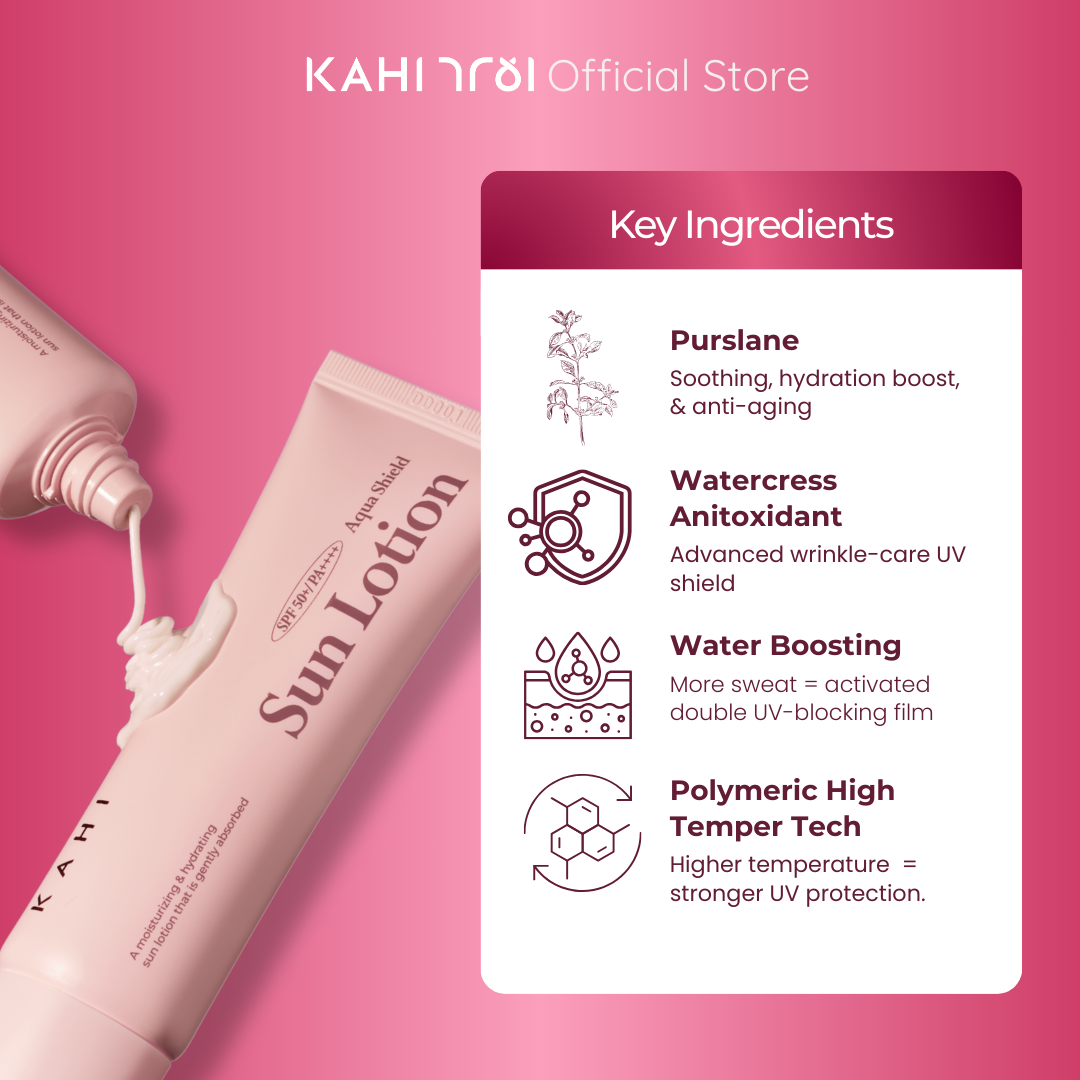 [Official] KAHI Dry Skin Protection Kahi Wrinkle Bounce Multi Balm + Aqua Shield Sun Lotion
