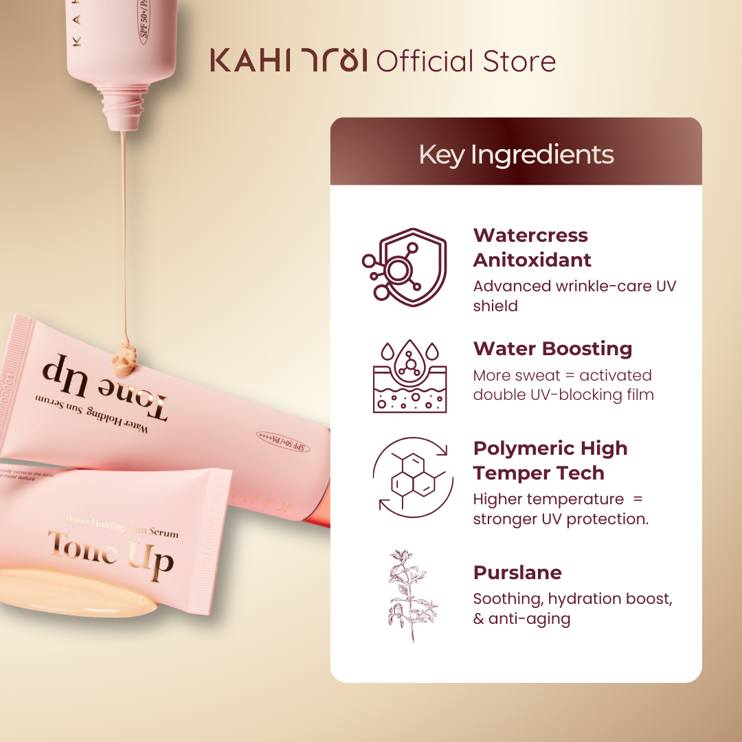 [Official] KAHI Sensitive Base Makeup Eye Balm + Water Holding Tone Up Sun