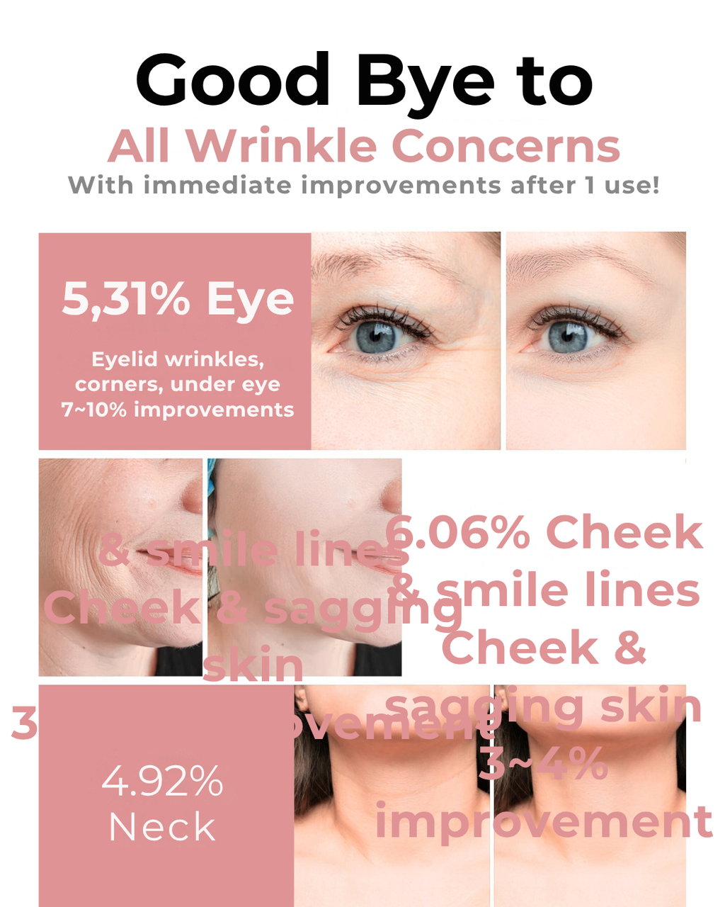 KAHI Korean Botox Kit — Collagen Mist, Multi Balm, Sheet Mask, Blemish Ampoule