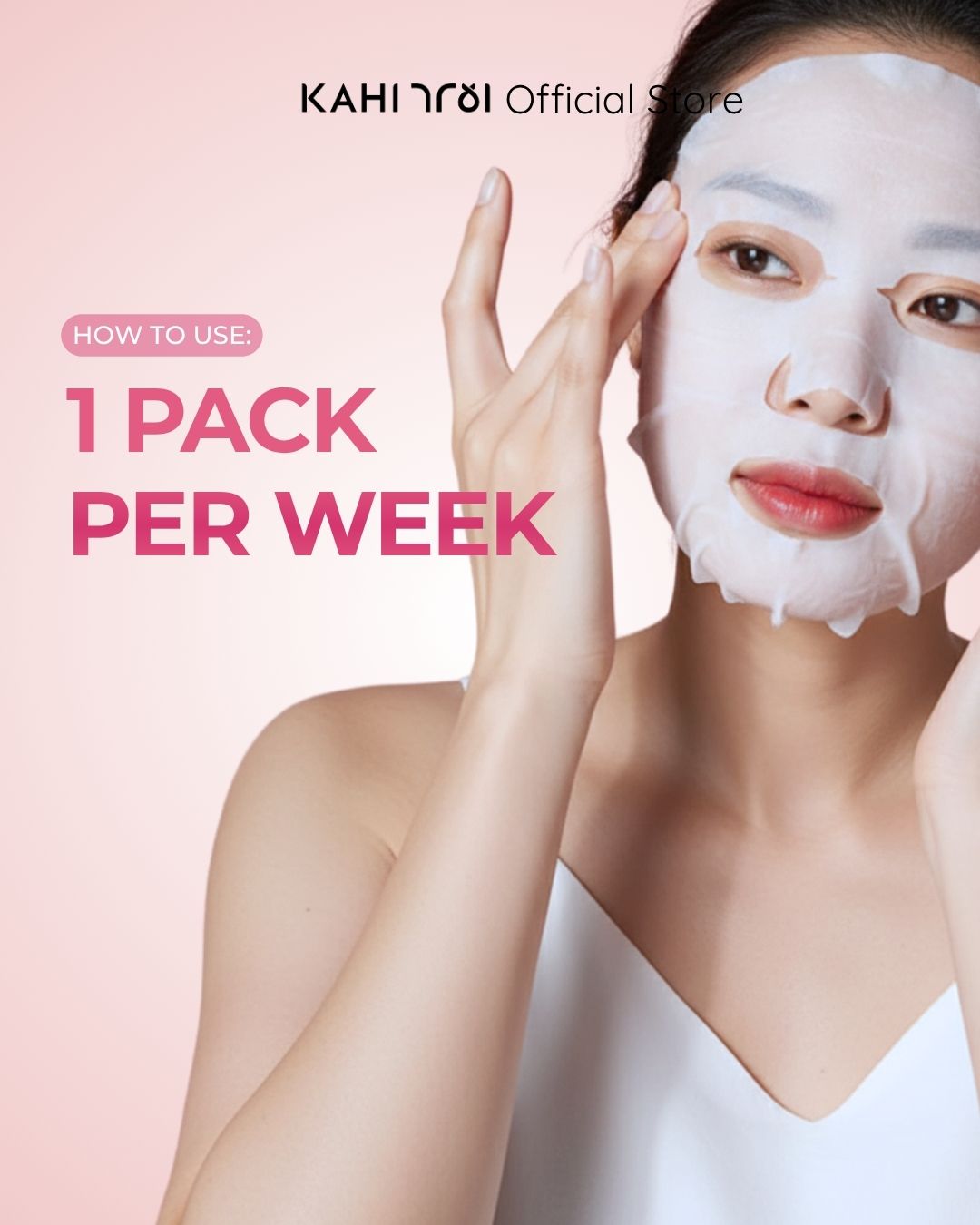[Official] KAHI Wrinkle Bounce Waterfull Perfecting Mask — Intensive Hydration Sheet Mask