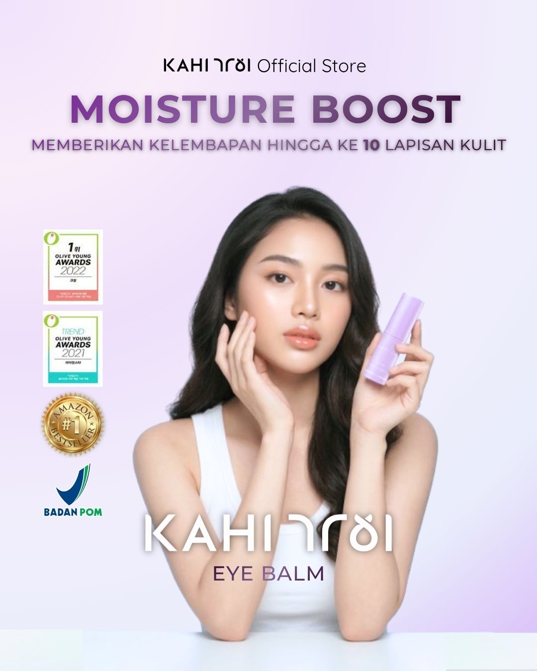 [Official] KAHI HOLIDAY GLOW SKIN SET Multi Balm + Eye Balm + Velvet Glow + FREE Key Ring