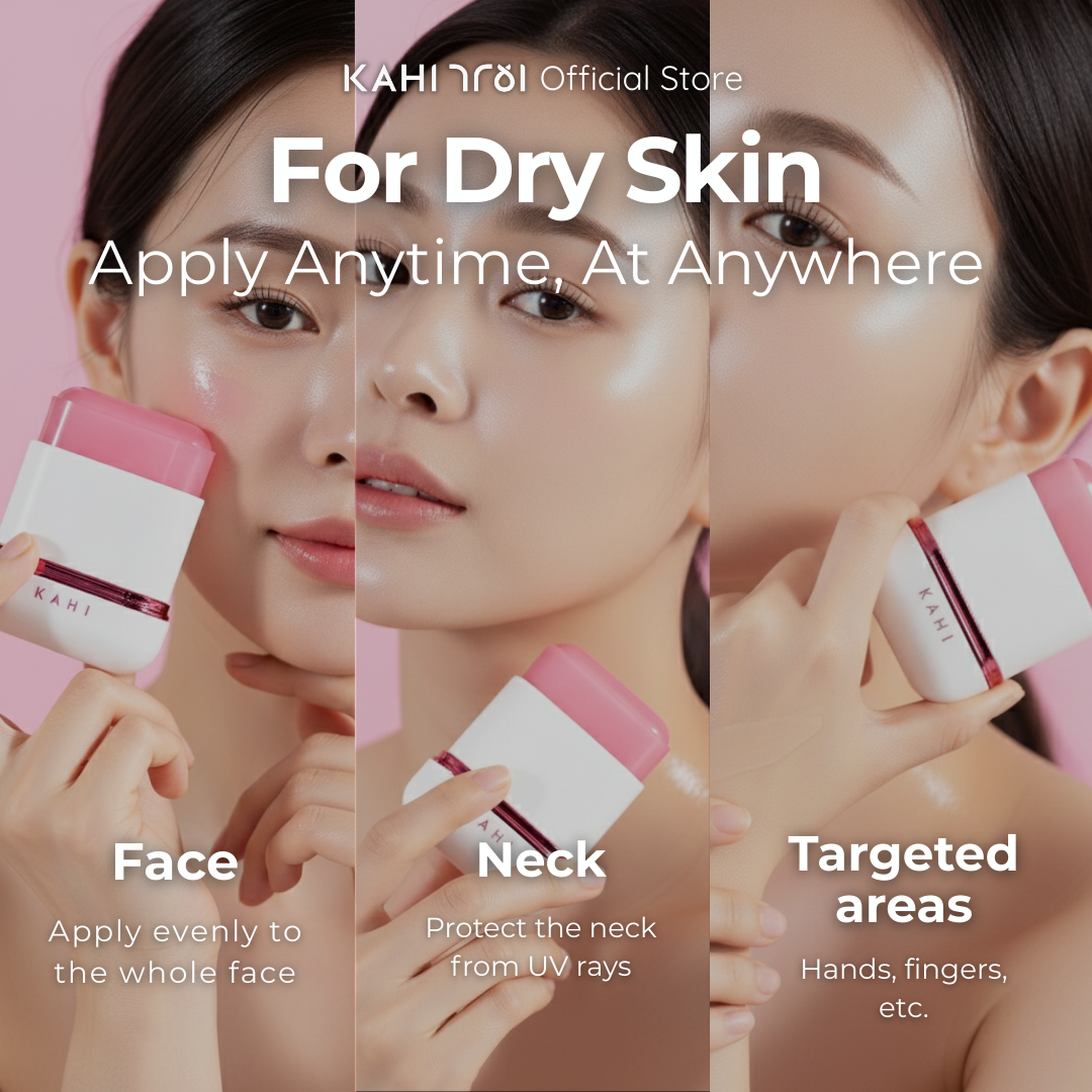 [Official] KAHI Duo Velvet Glow Sunstick SPF50+ PA++++ — Ultimate Hydrating Sun Protection