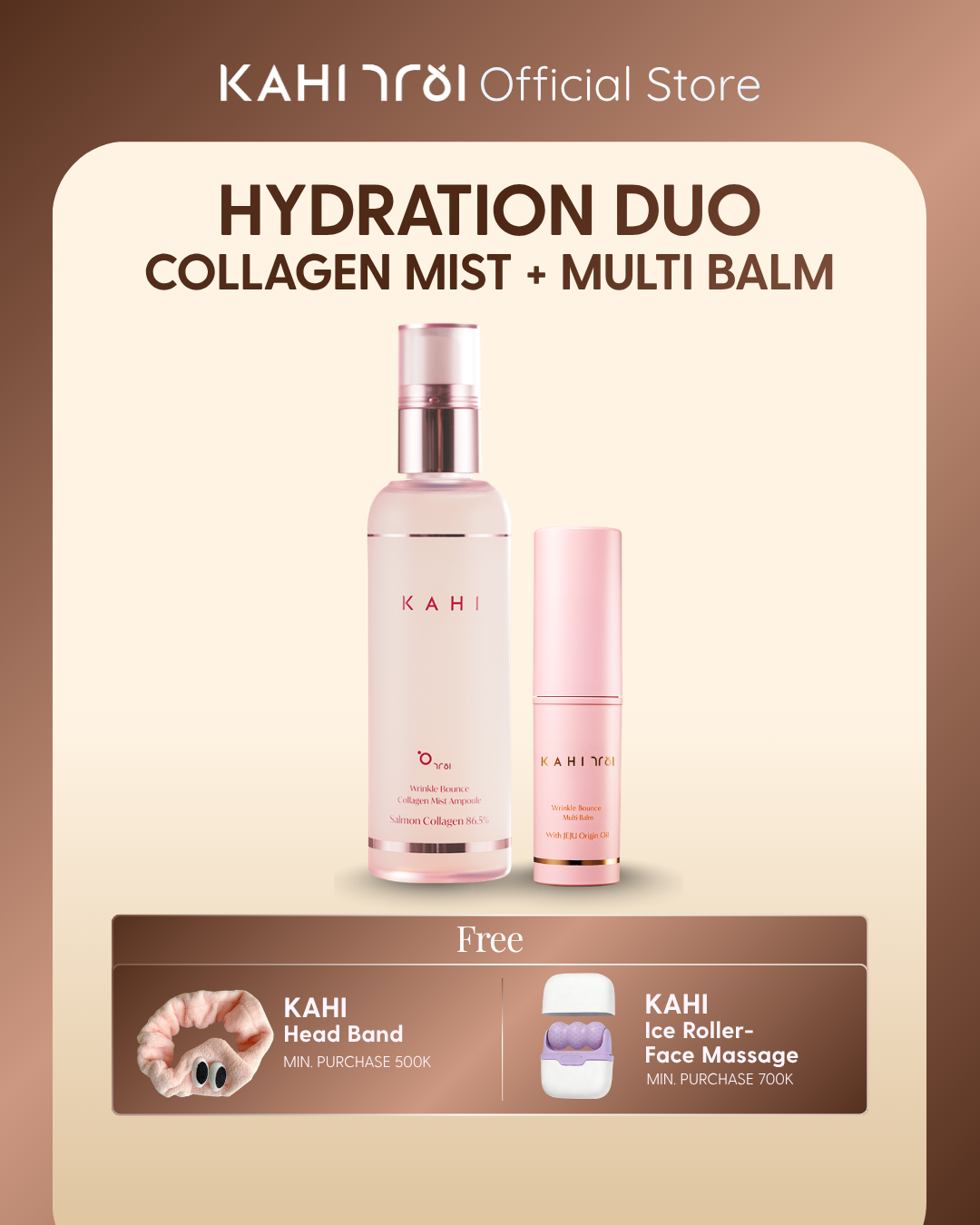 [Official] KAHI Hydration Duo — Collagen Mist + Multi Balm