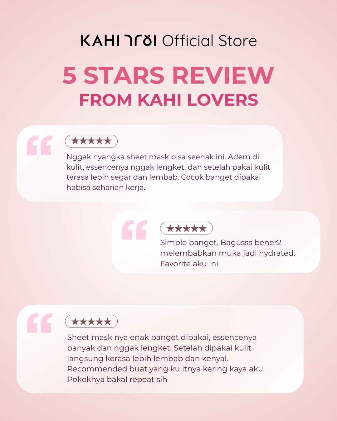 [Official] KAHI Wrinkle Bounce Waterfull Perfecting Mask — Intensive Hydration Sheet Mask