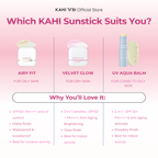[Official] KAHI Duo Velvet Glow Sunstick SPF50+ PA++++ — Ultimate Hydrating Sun Protection