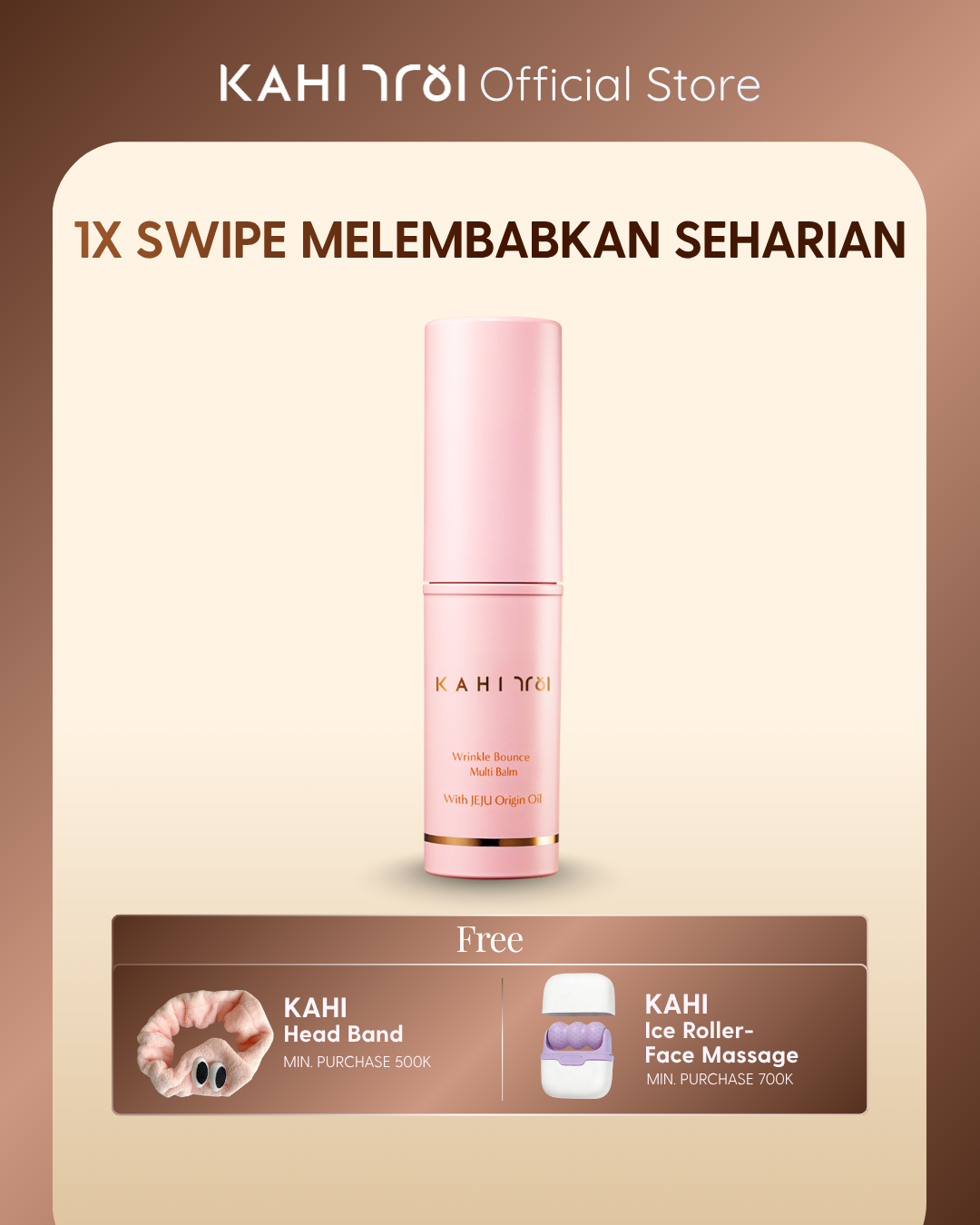 [Official] KAHI Wrinkle Bounce Multi Balm — Viral Korean Anti-Aging Skincare Moisturizing Balm — 9g