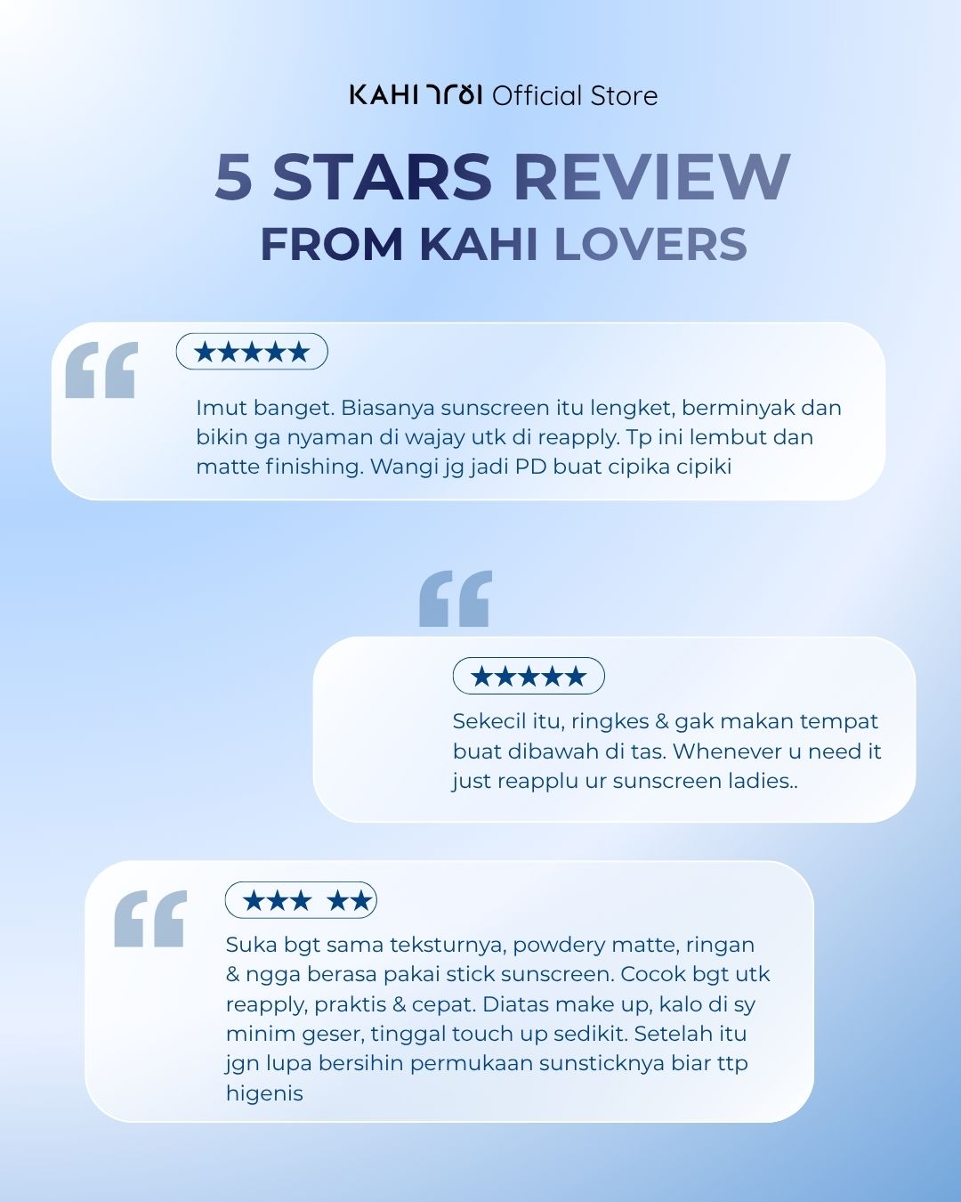 [Official] KAHI Holiday Sun Protection Airyfit + Keychain Duck