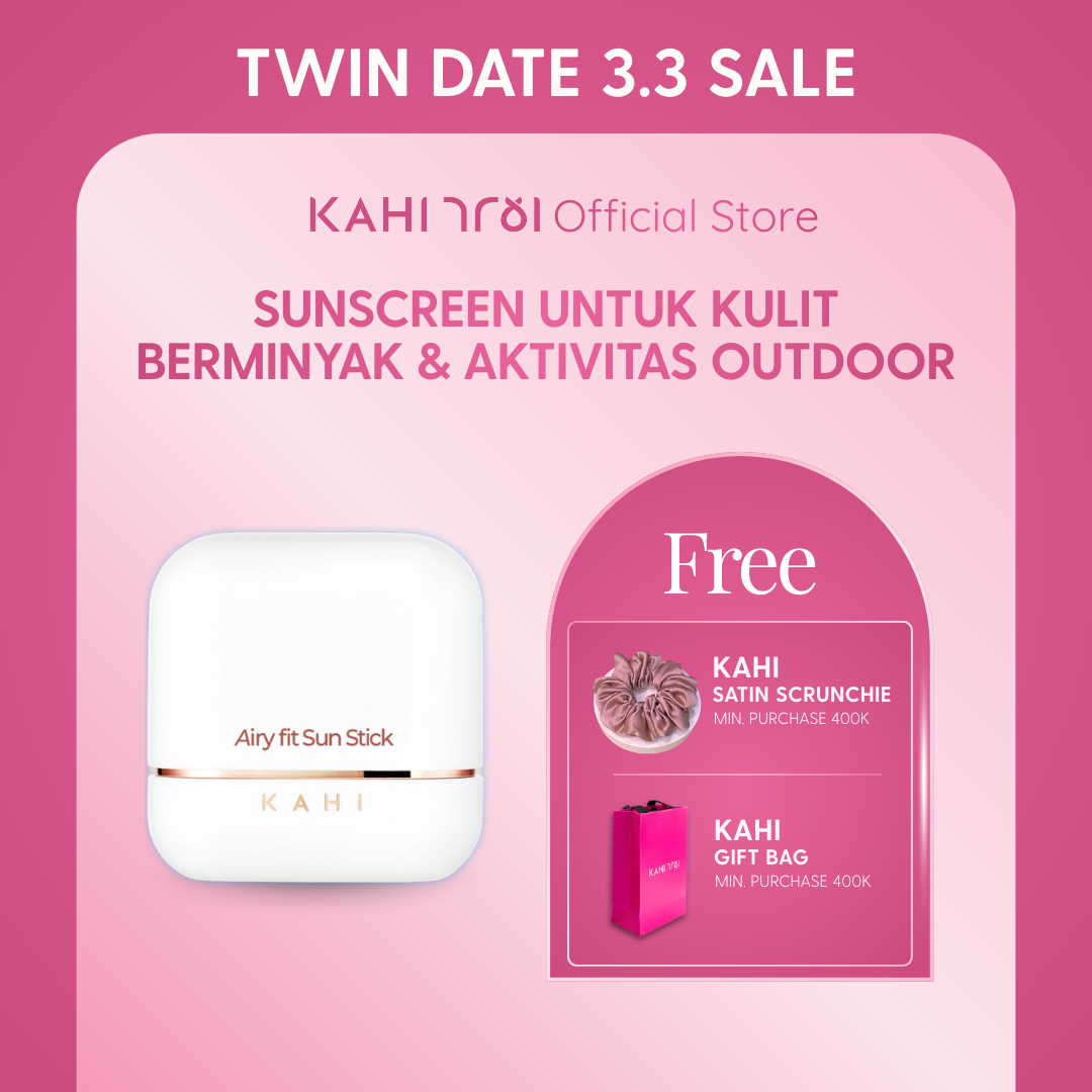 [Official]  KAHI Airy Fit Sunstick SPF50+ PA++++ — Lightweight & Hydrating Sun Protection — 14g