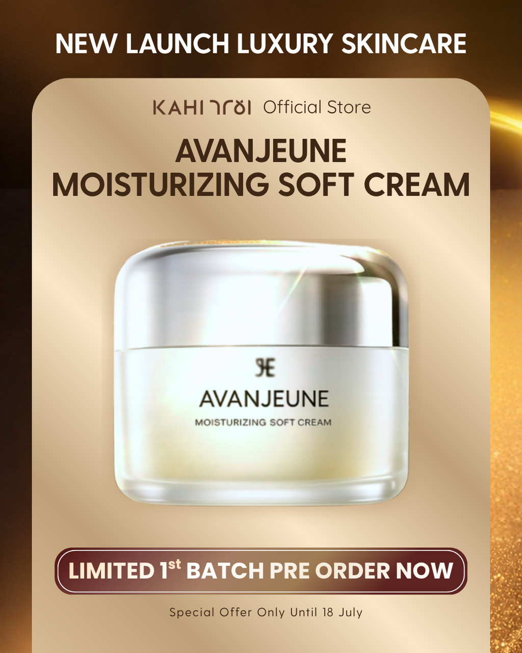 [Official] AVANJEUNE Moisturizing Soft Cream 50ml - Moisturizer  Anti Aging Pelembap Kerutan by KAHI