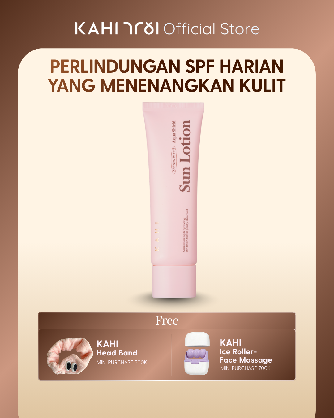 [Official] KAHI Aqua Shield Sun Lotion SPF 50+++ 50ml