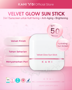 [Official] KAHI Velvet Glow Sunstick SPF50+ PA++++ — Lightweight & Hydrating Sun Protection — 13,5g