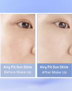 KAHI Airy Fit Sunstick SPF50+ PA++++ — Lightweight & Hydrating Sun Protection — 14g