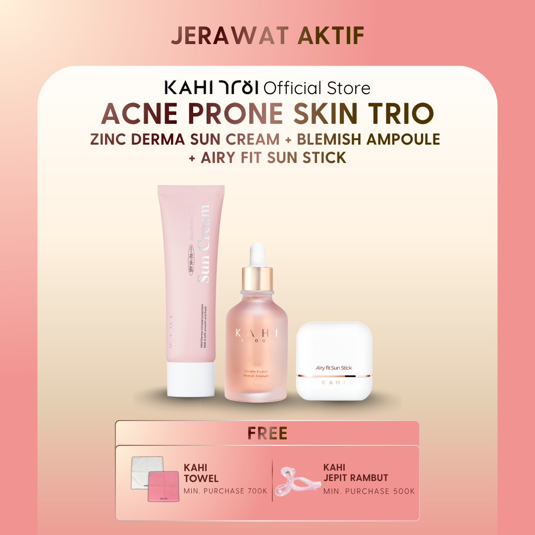 [Official] KAHI Acne Routine Duo - Airy Fit & Blemish Ampoule 30m
