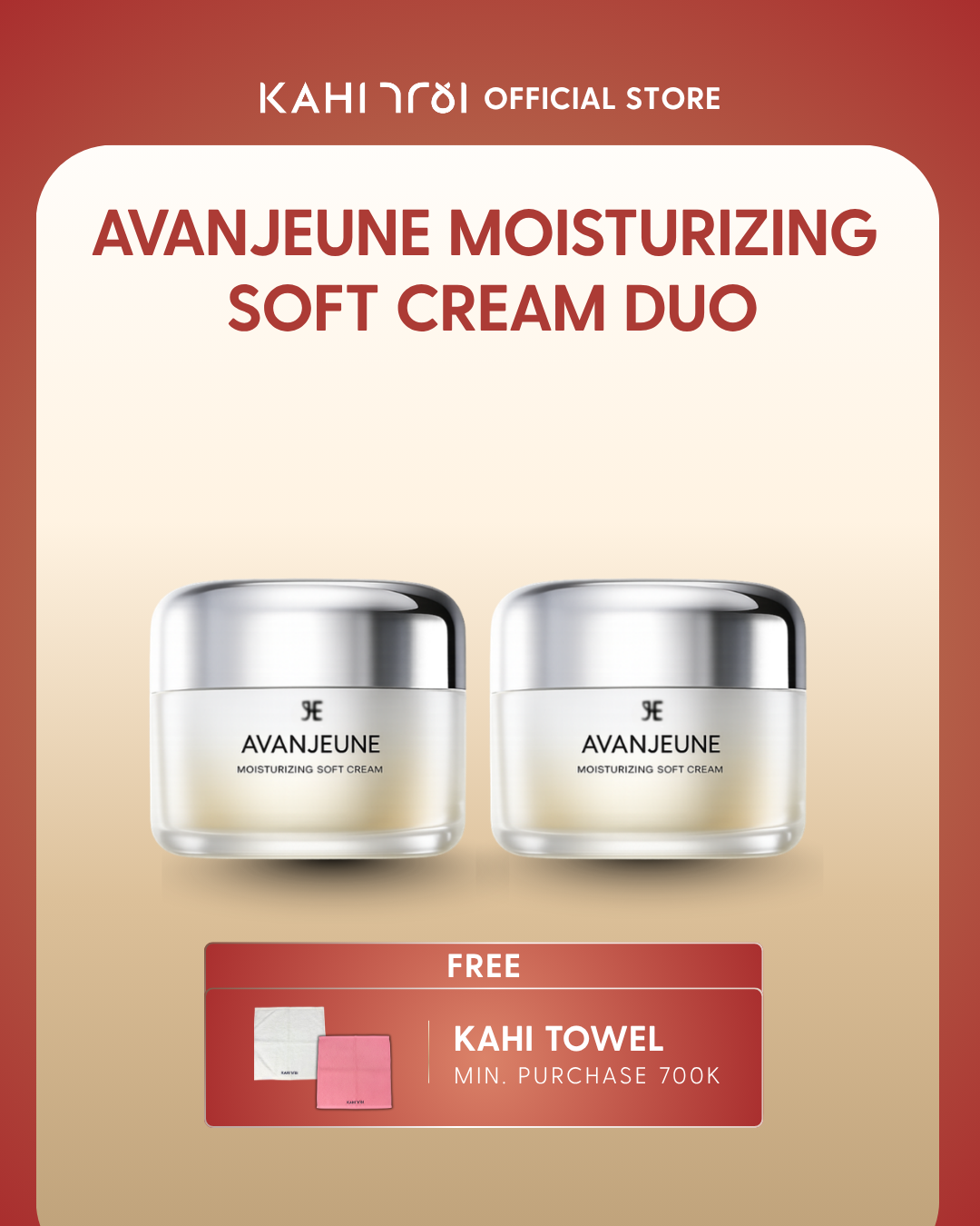 [Official] AVANJEUNE Moisturizing Soft Cream Duo - Moisturizer Anti Aging Pelembap Kerutan by KAH