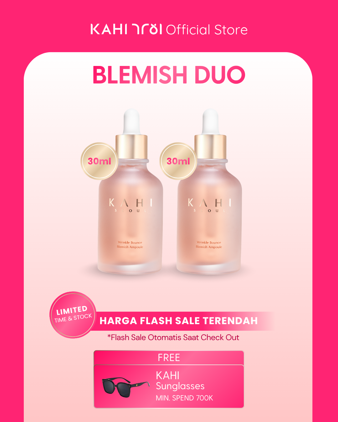 [Official] KAHI Blemish Duo (Blemish Ampoule 30ml 2pcs)