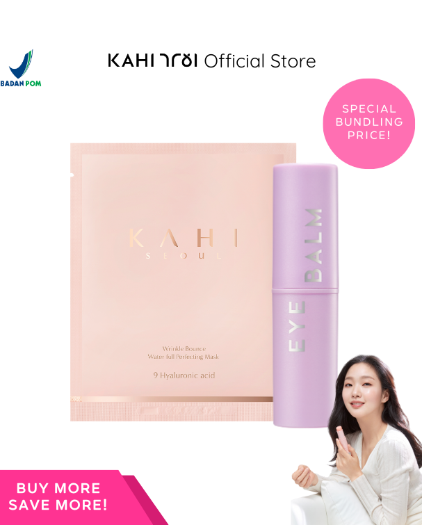 [Official] KAHI Eye Spa Combo — Eye Balm + Wrinkle Bounce Waterfull Perfecting Mask