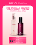 [Official] AVANJEUNE x KAHI Duo Camellia & Collagen- AVANJEUNE Winter Camelia Serum 50ml + KAHI Collagen Mist - Korean Skincare Bundle