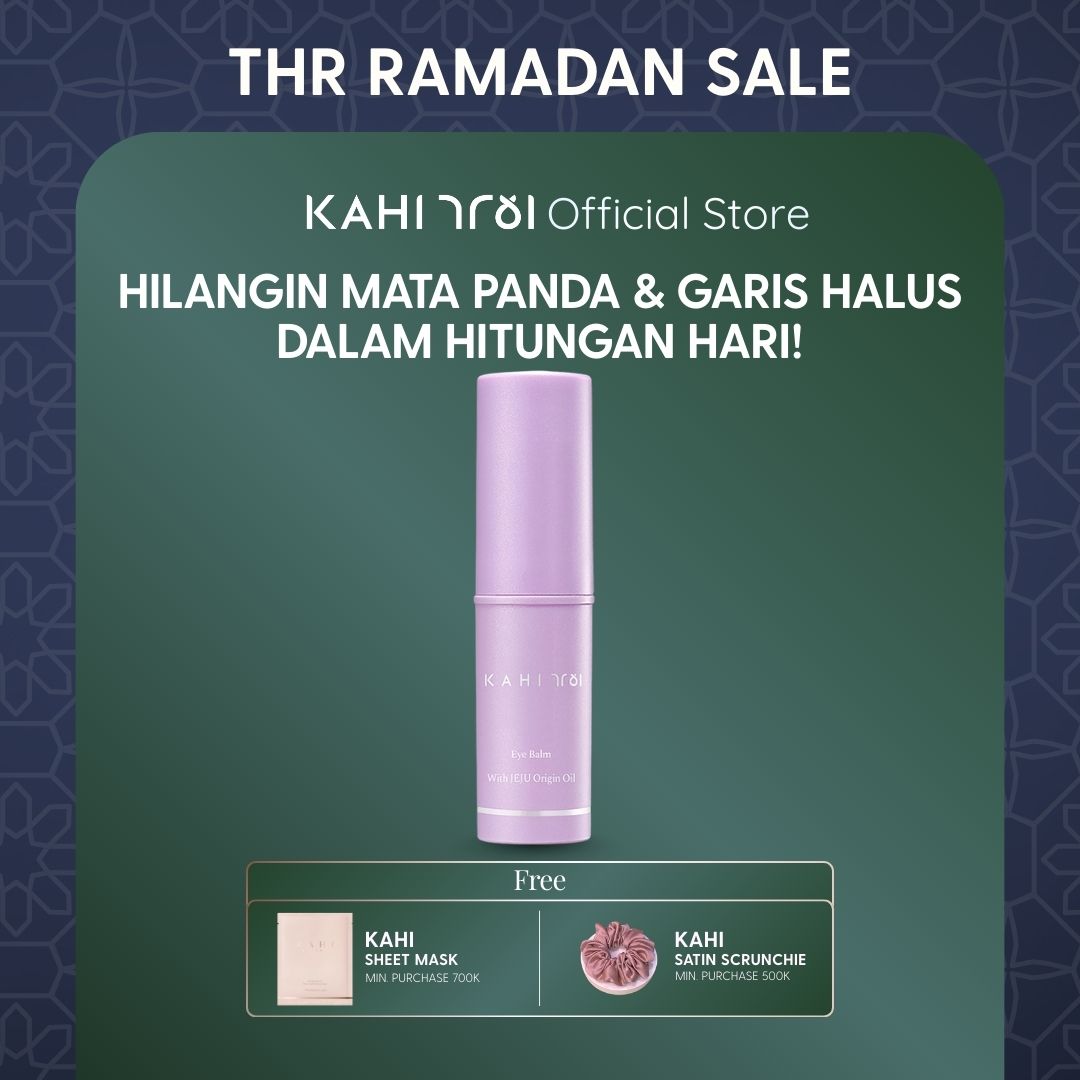 [Official] KAHI Eye Balm — Wrinkle Care & Moisturizing Eye Treatment — Skincare Anti-Aging Korea—9g