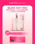 [Official] KAHI Glass Skin Trio ( Multi Balm + Collagen Mist + Tone Up Serum)
