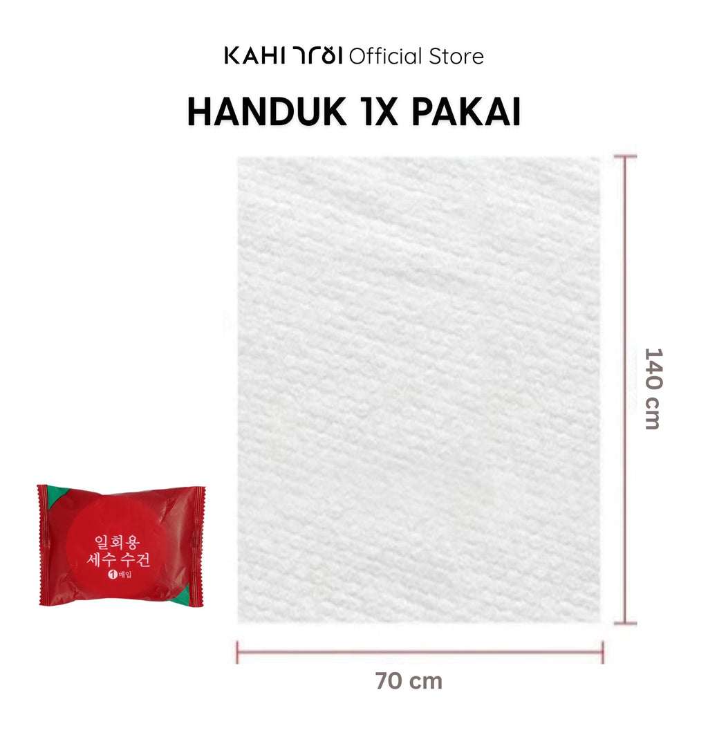 [Official] KAHI GIFT FOR YOU - KAHI Handuk Permen Badan Kompress Kain Lap Terkompresi Travel Towel Handuk Wajah Sekali Pakai