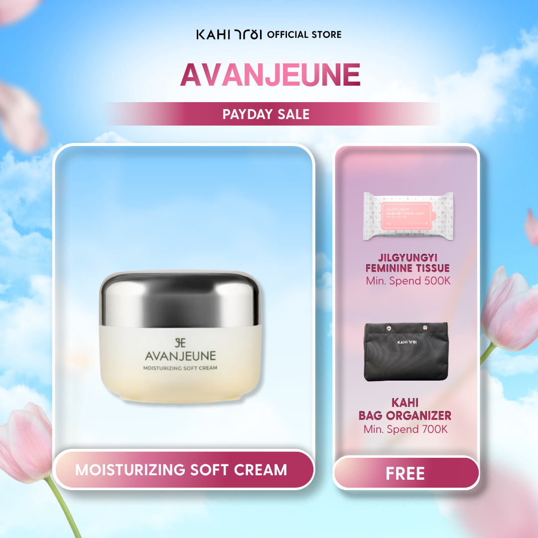 [Official] AVANJEUNE Moisturizing Soft Cream 50ml - Moisturizer  Anti Aging Pelembap Kerutan by KAHI