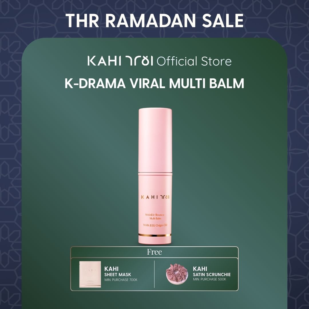 [Official] KAHI Wrinkle Bounce Multi Balm — Viral Korean Anti-Aging Skincare Moisturizing Balm — 9g