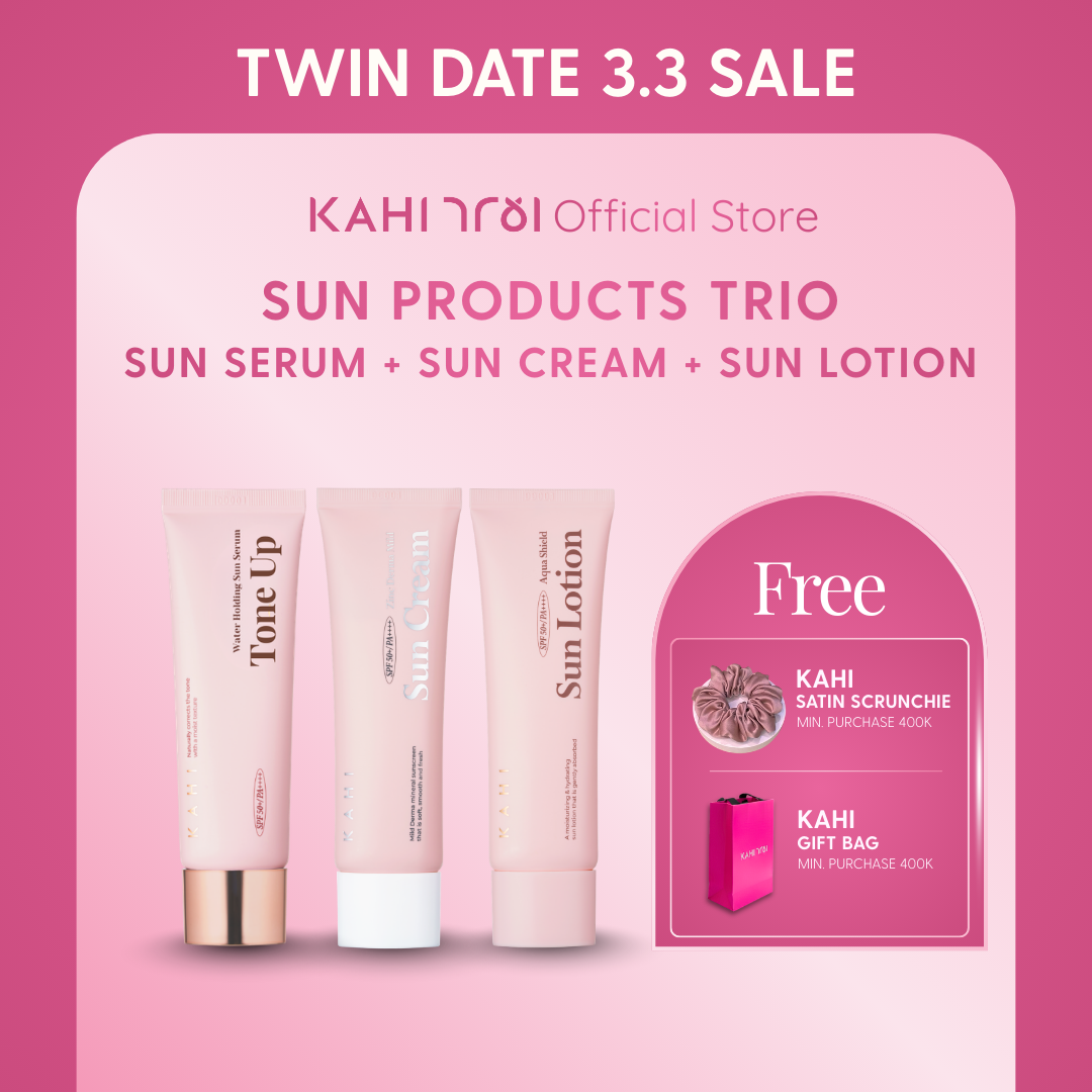 [Official] KAHI Sun Cream Trio - Tone Up + Mild Sun + Aqua Shield Cream