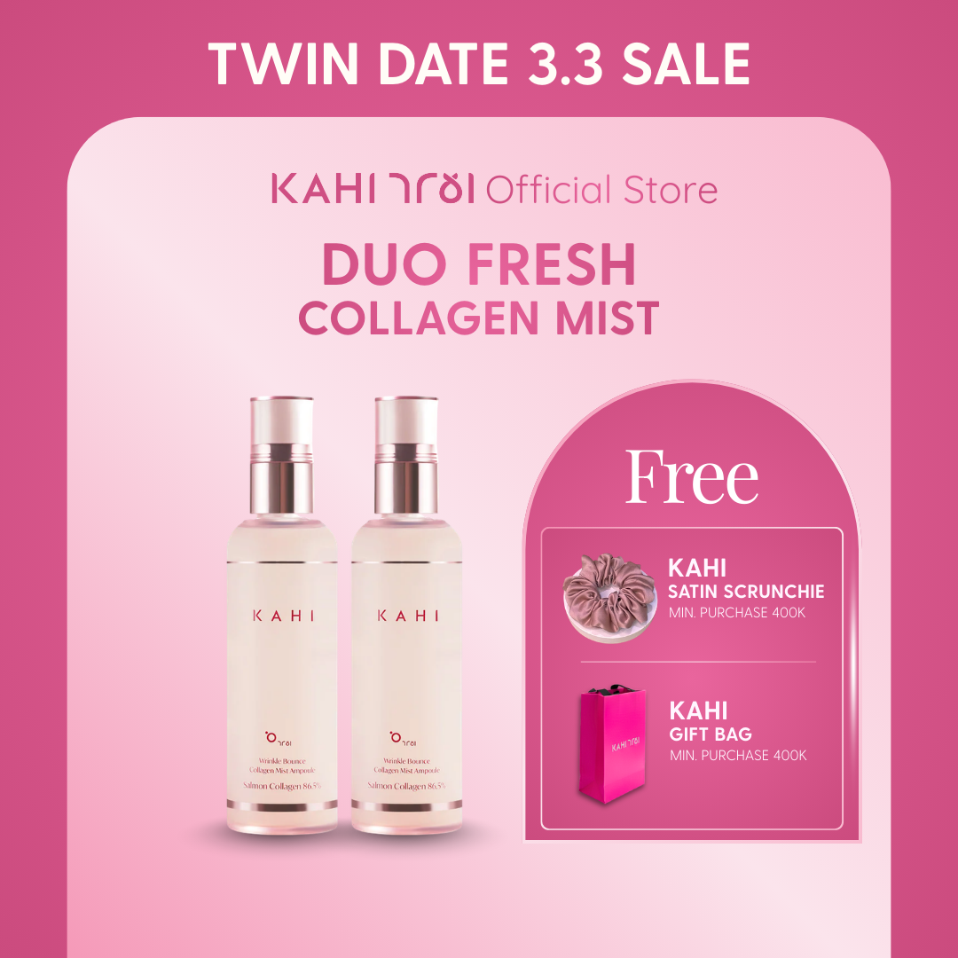 [Official] KAHI Duo Fresh — Wrinkle Bounce Collagen Mist Ampoule 1+1