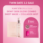 [Official] KAHI Dewy Skin Glow Combo — Wrinkle Bounce Collagen Mist + Waterfull Perfecting Mask