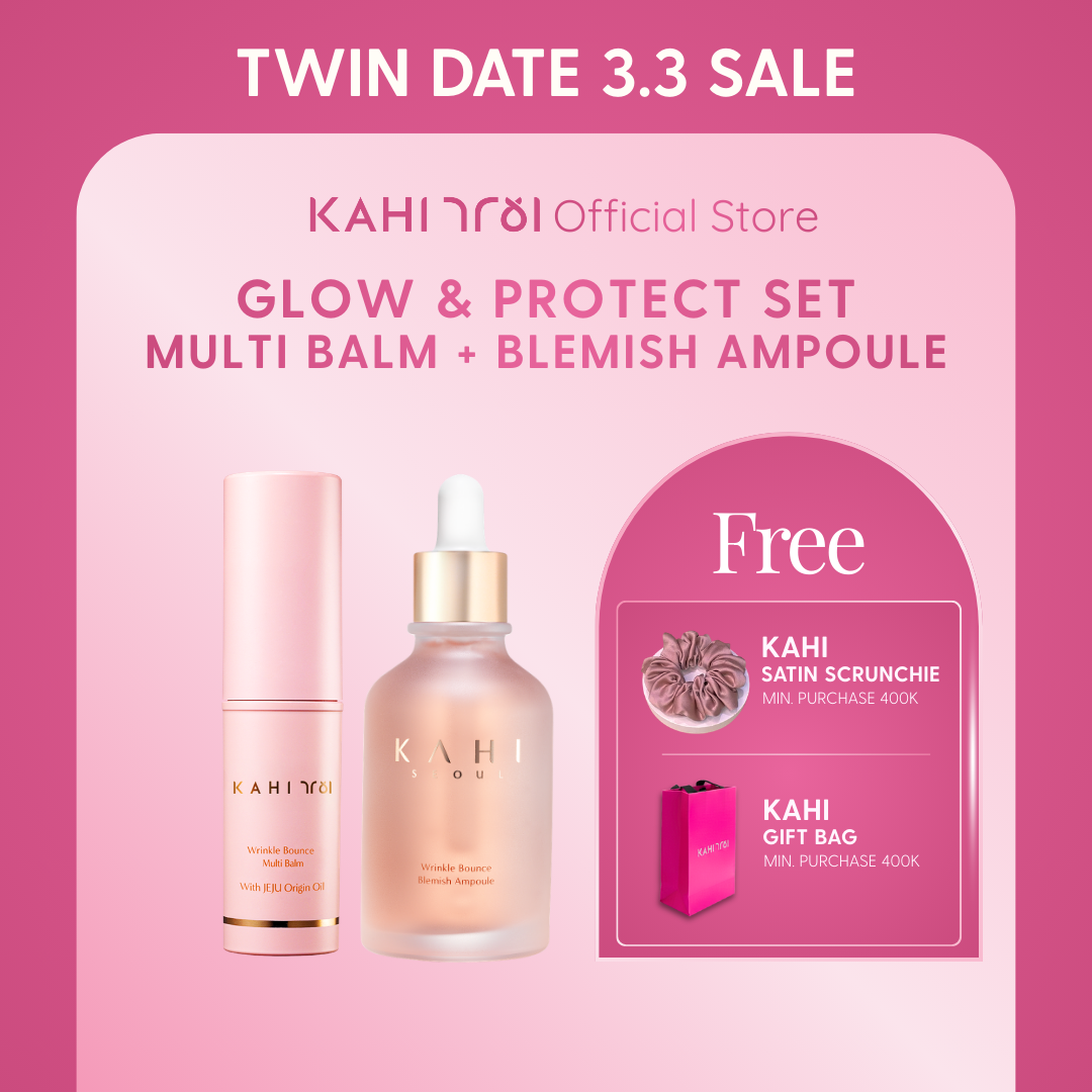[Official] KAHI Wrinkle Bounce Glow Combo — Multi Balm + Blemish Ampoule