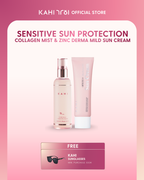 [Official] KAHI Sensitive Sun Protection Collagen Mist & Zinc Derma Mild Sun Cream