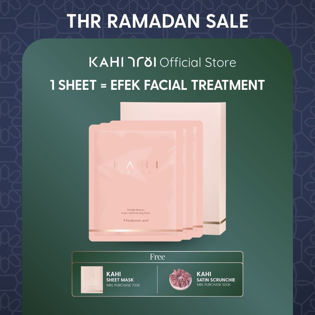 [Official] KAHI Wrinkle Bounce Waterfull Perfecting Mask — Intensive Hydration Sheet Mask