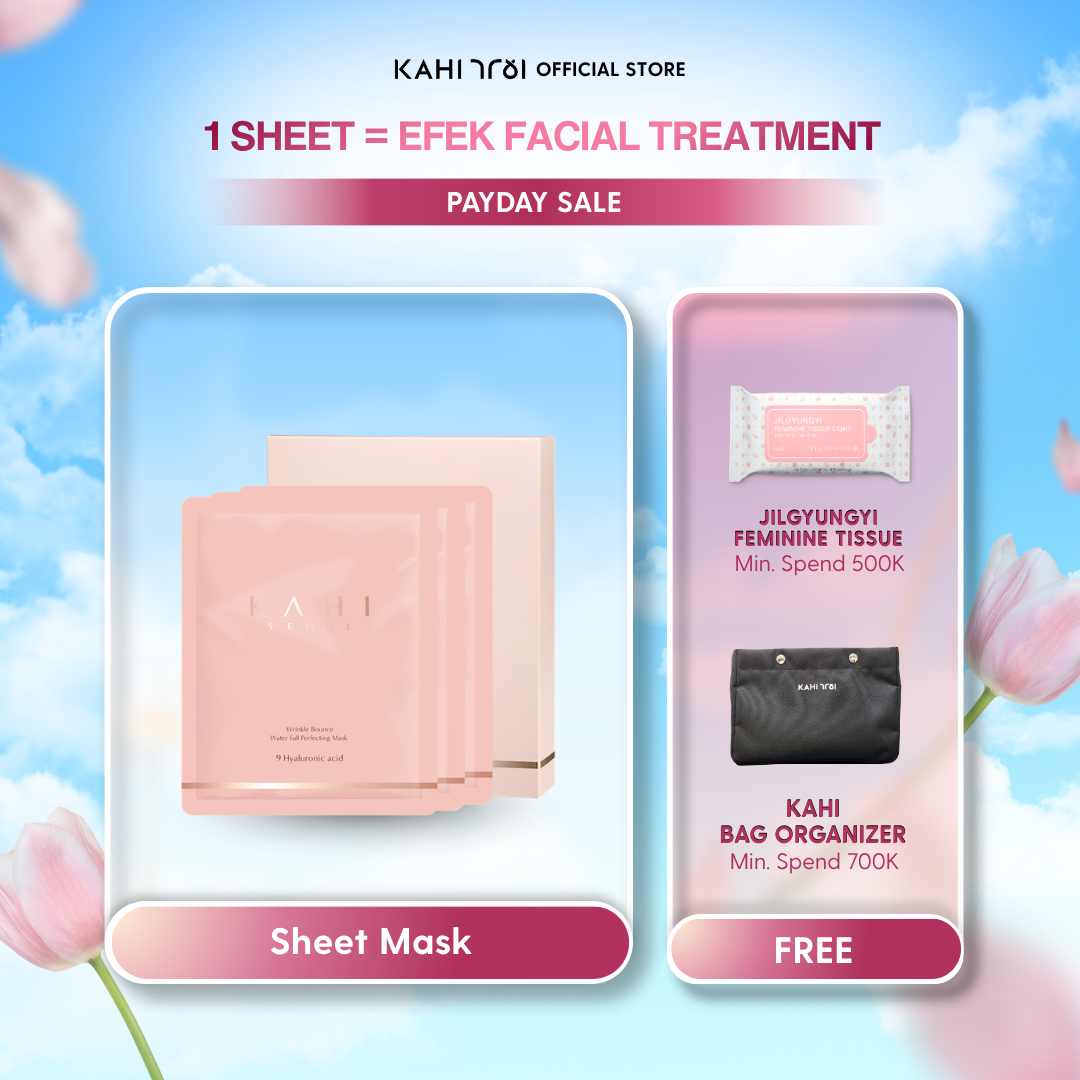 [Official] KAHI Wrinkle Bounce Waterfull Perfecting Mask — Intensive Hydration Sheet Mask